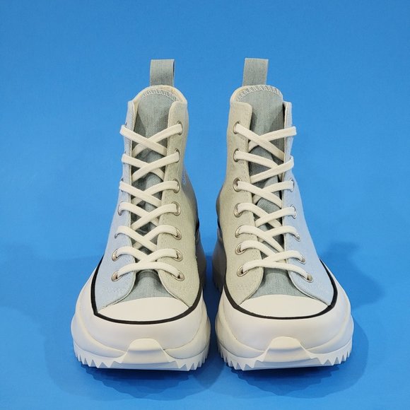 Converse Run Star Hike High 'Summer Denim' Men's Platform Sneakers 171894C NWT - Picture 6 of 6